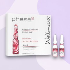Wellmaxx Phase 2 - CALM solution concentrates v ampulkách 7 x 1ml