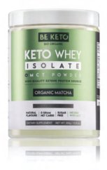 BeKeto WHEY ISOLATE WITH MCT Matcha 300g