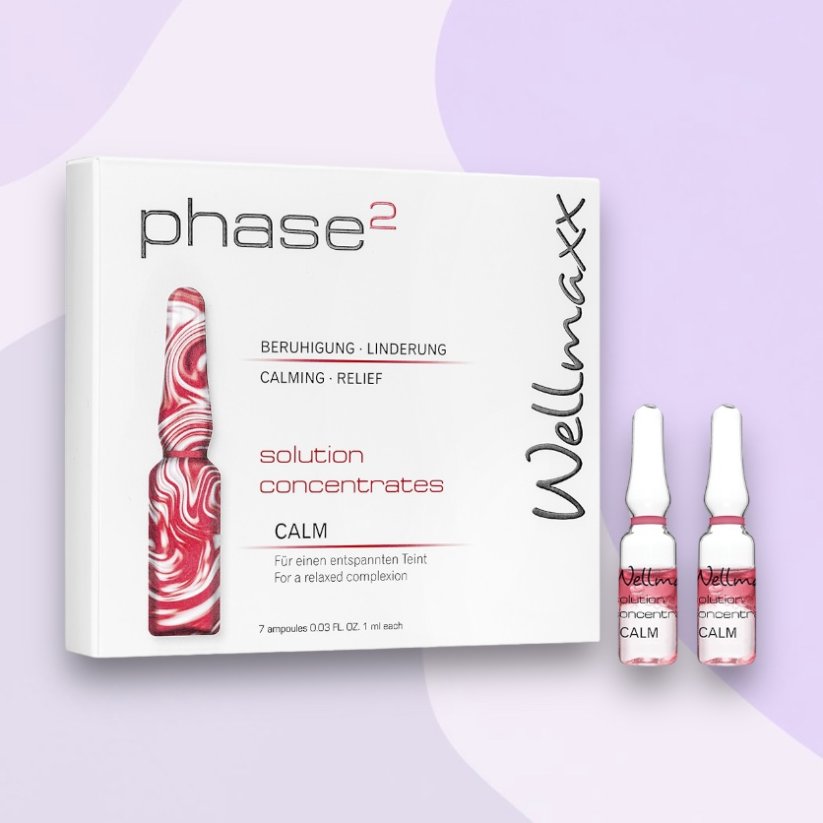 Wellmaxx Phase 2 - CALM solution concentrates v ampulkách 7 x 1ml