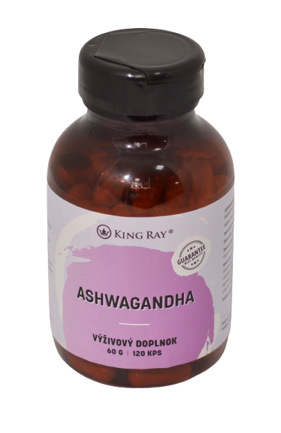 Ašvagandha (Ashwagandha) 450mg x 120 kapslí extrakt