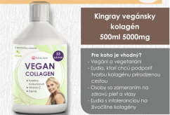 Kingray Vegánsky kolagén 500ml 5000mg