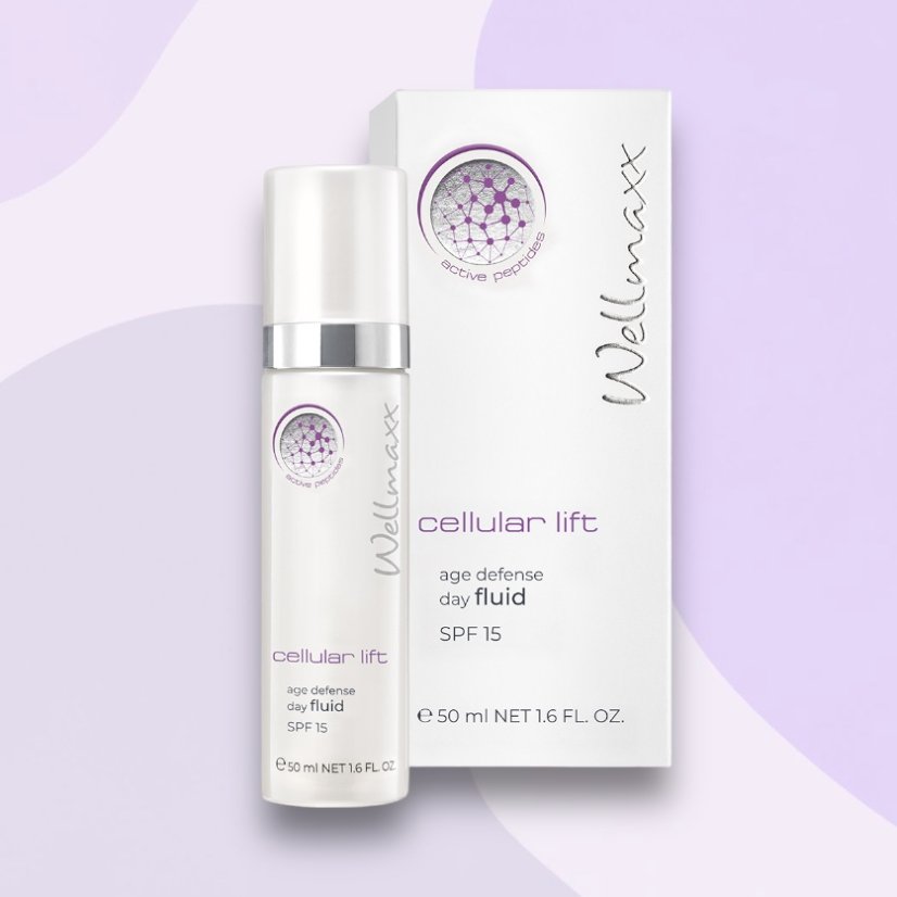 WELLMAXX cellular lift Age Defense – denný fluid bez parfumácie 50 ml