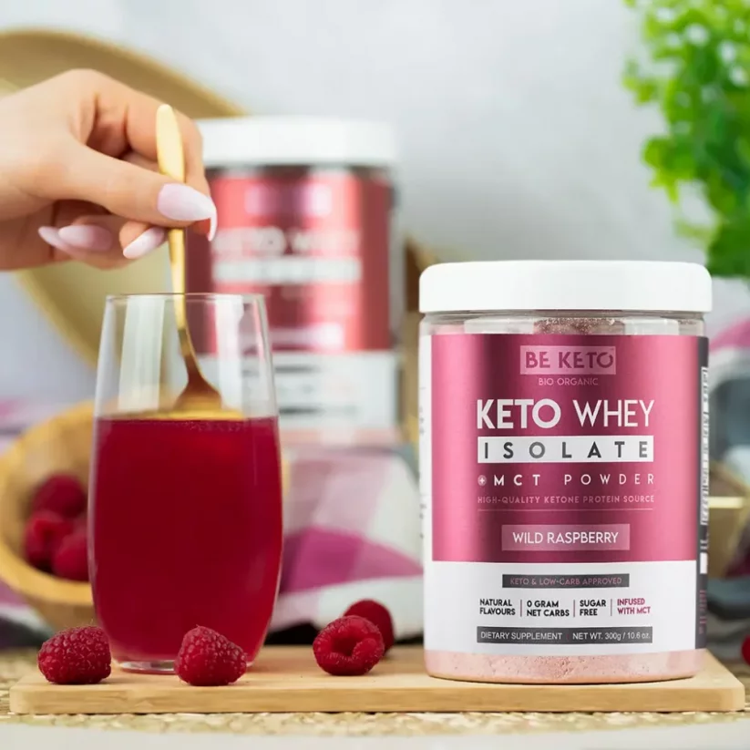 KETO WHEY ISOLATE WITH MCT (7 VARIANTS ) - Flavor: Coconut & White Chocolate + MCT 800G