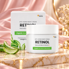 Retinolos éjszakai krém vegán kollagénnel 50 ml