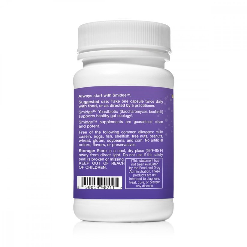 Smidge Yeastbiotic Probiotikum odolné voči antibiotikám 60kps