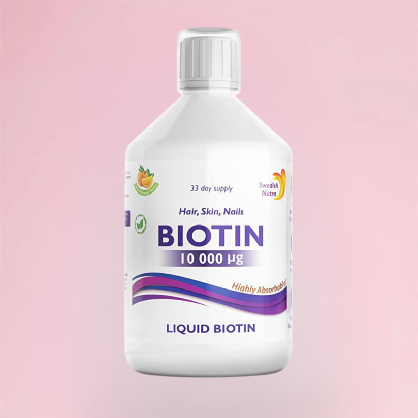 Swedish Nutra Biotin s vitamínem C 500ml
