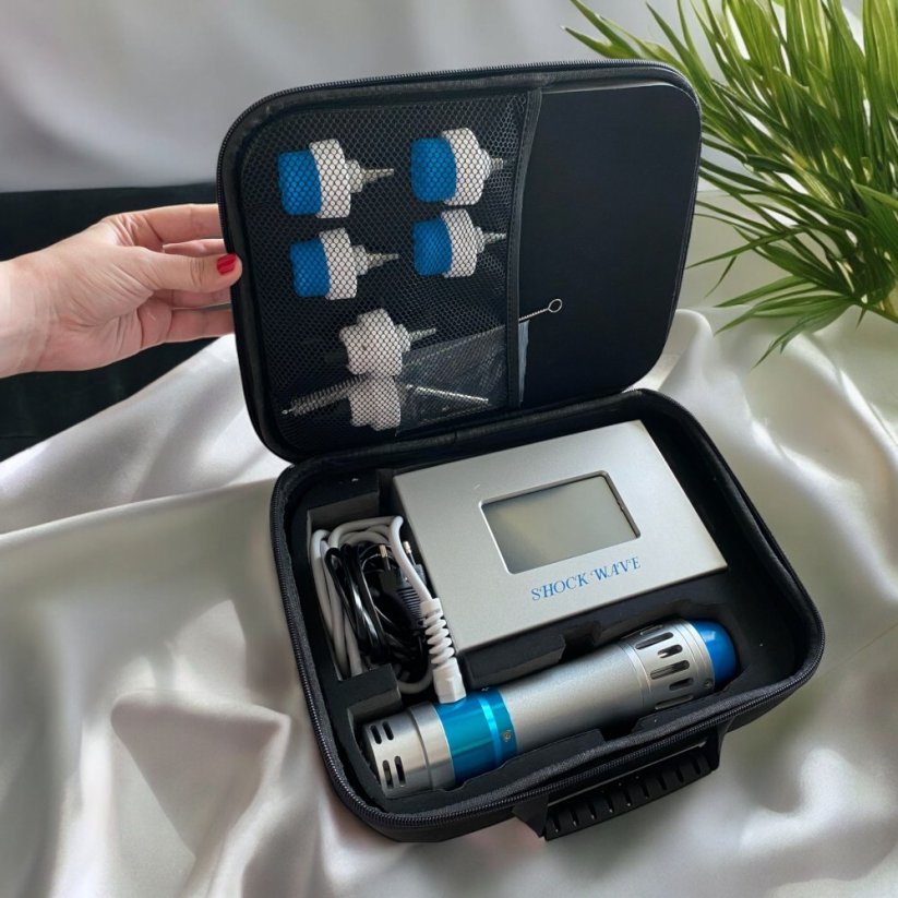 Electric massager with shock technology