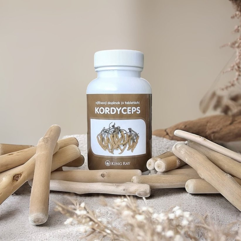 Cordyceps sinensis 90 kps x 500mg 1 balení