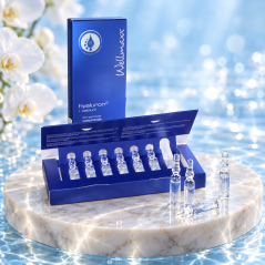 Wellmaxx hyaluron⁵ + Calcium Skin Optimizer Concentrate – Hydratačné ampulky s vápnikom 7 × 2 ml