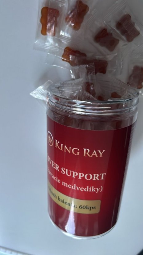 Liver Support Gumové Medvedíky 60kps GUMMIES