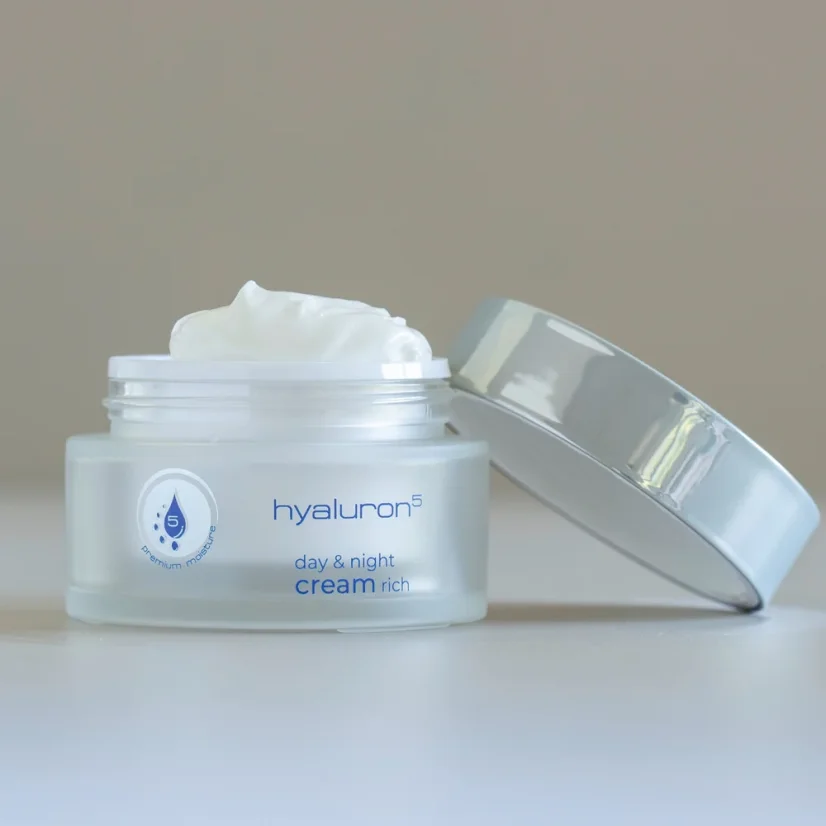 Wellmaxx hyaluron⁵ Day & Night Cream Rich – Rich Hydrating Facial Cream 50 ml
