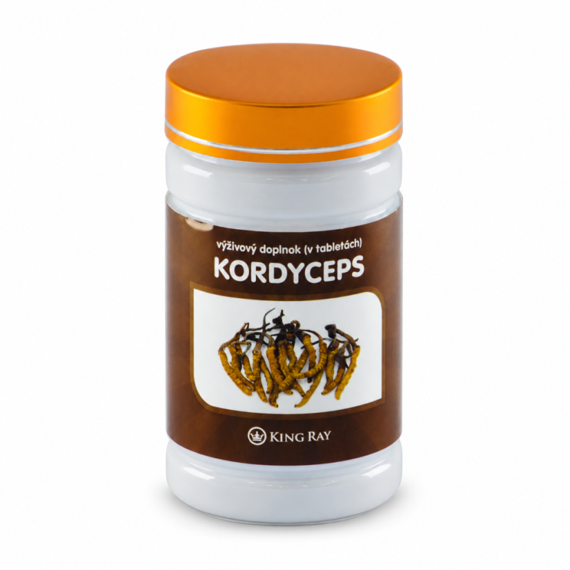 KINGRAY Cordyceps sinensis – Myzelextrakt, 90 Kapseln