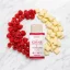 Keto cookies White chocolate and raspberry