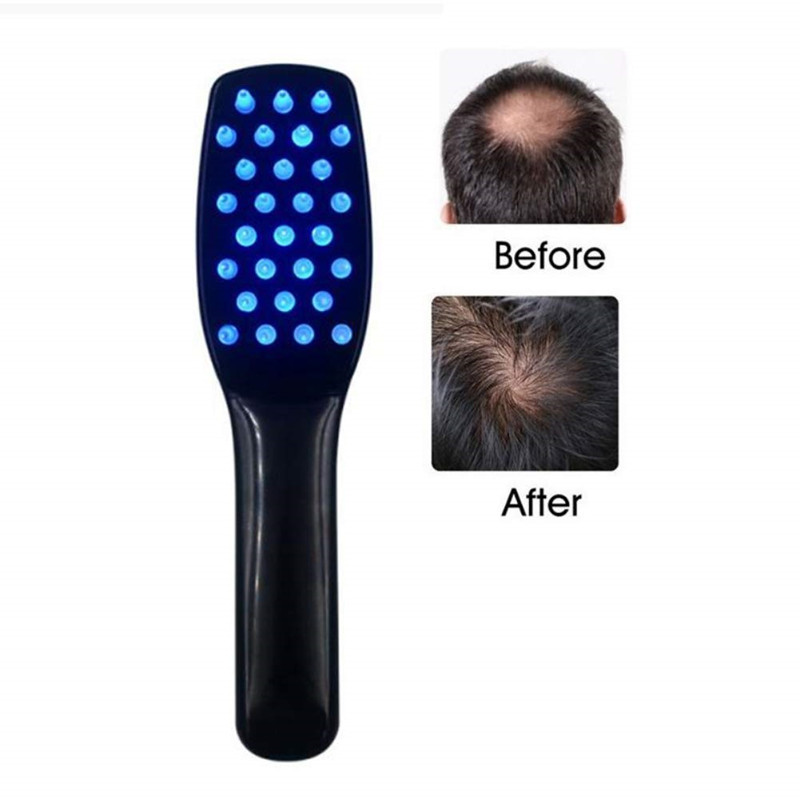 Hřeben s LED na vlasy proti vypadávání