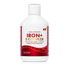 Švédská Nutra Tekuté železo 500ml (vitamíny + extrakty)