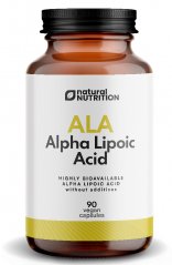 ALA - kyselina alfa-lipoová kapsuly 90kps