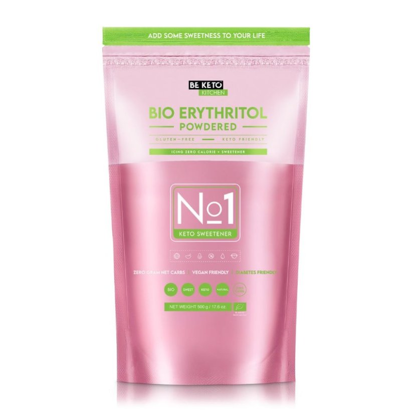 BIO Keto Erythritol prášek – 500g