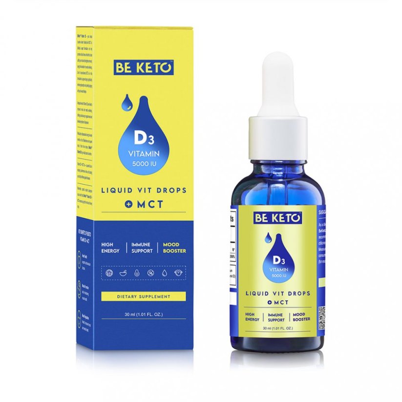 Vitamin D3 v Kapkách – 30ml