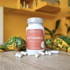 Nattokináza Kingray 300mg x 100kps (anti-trombotický účinek)