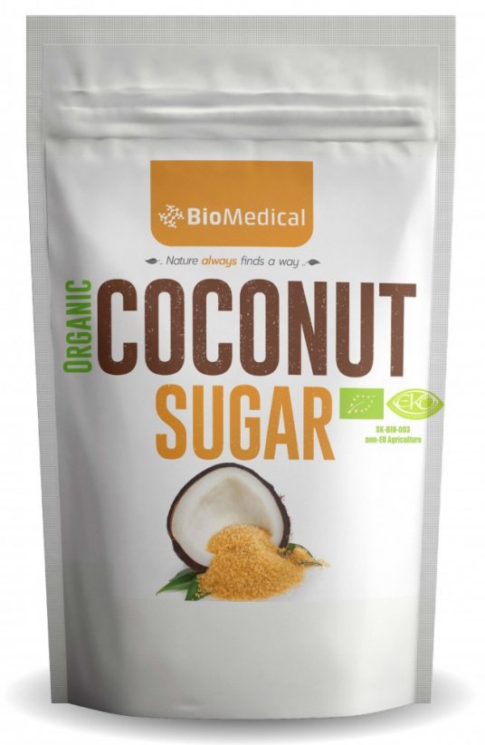 Organic coconut sugar 500g Natural