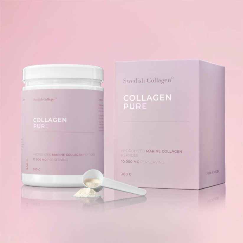 Swedish Collagen Pure 300g powdered collagen 10,000mg