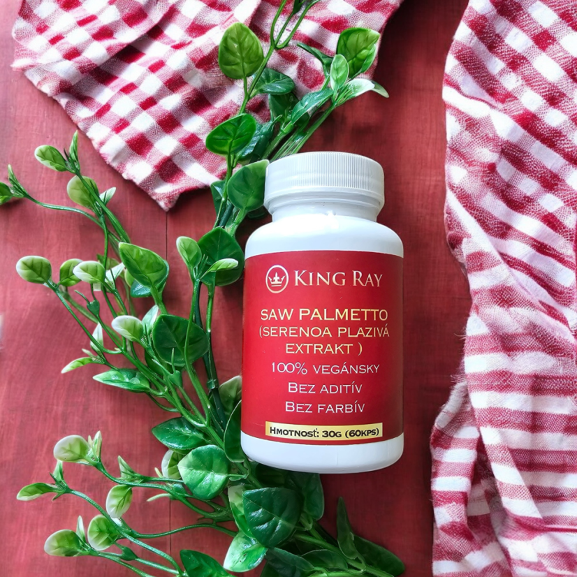 SAW PALMETTO serenoa plazivá 1000mg/2kps, 60kps