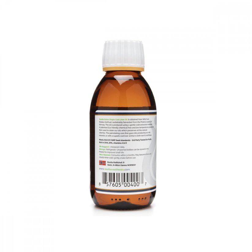 Rosita extra virgin olej z treščej pečene 150ml