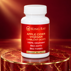 KINGRAY Apple Cider Vinegar – Apfelessig, 60 Kapseln