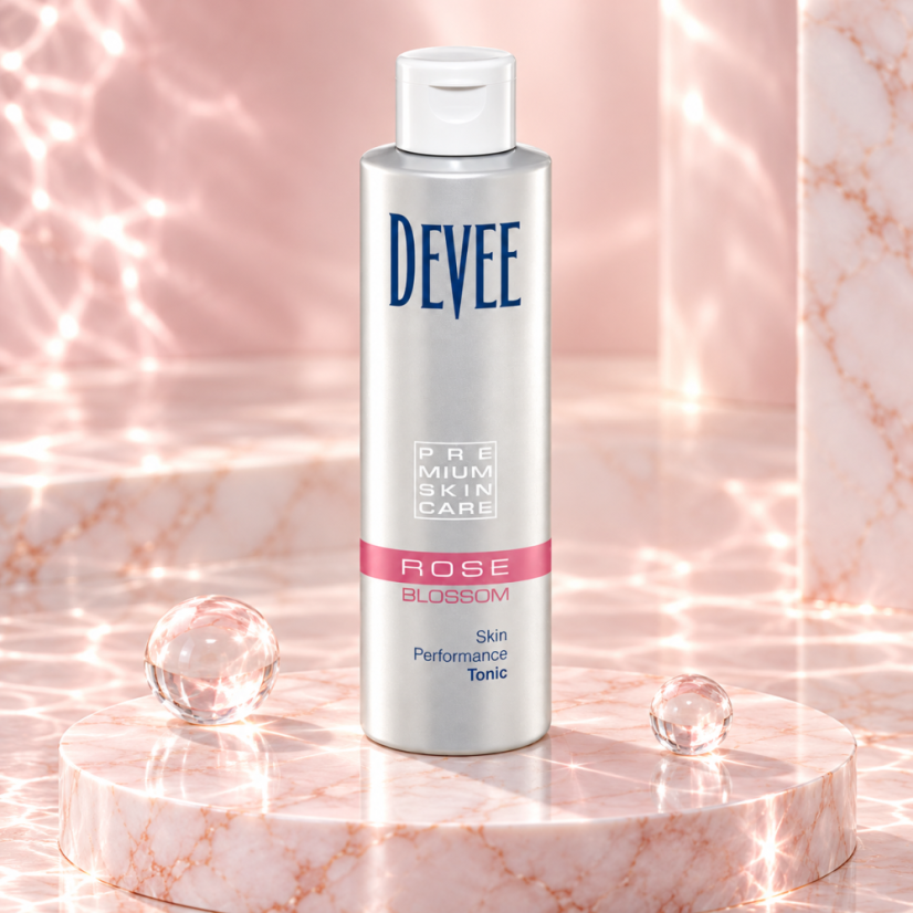 DEVEE Rose Blossom – hydratačné pleťové tonikum, 200 ml