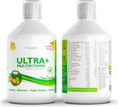 Swedish Nutra Ultra +Multivitamín 500ml