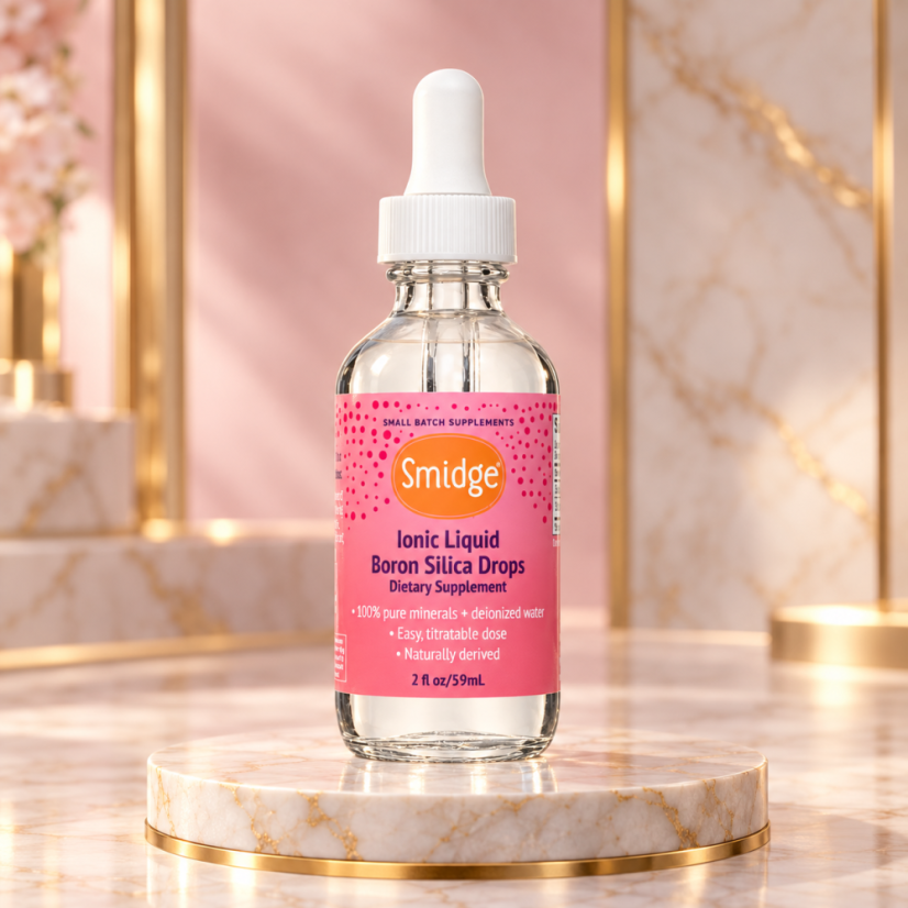 Smidge Ionic Liquid Boron Silica Drops – bór a oxid křemičitý, 59 ml