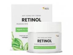 Swedish Nutra Anti-aging Retinol Denný krema s veganskim kolagenom 50 ml