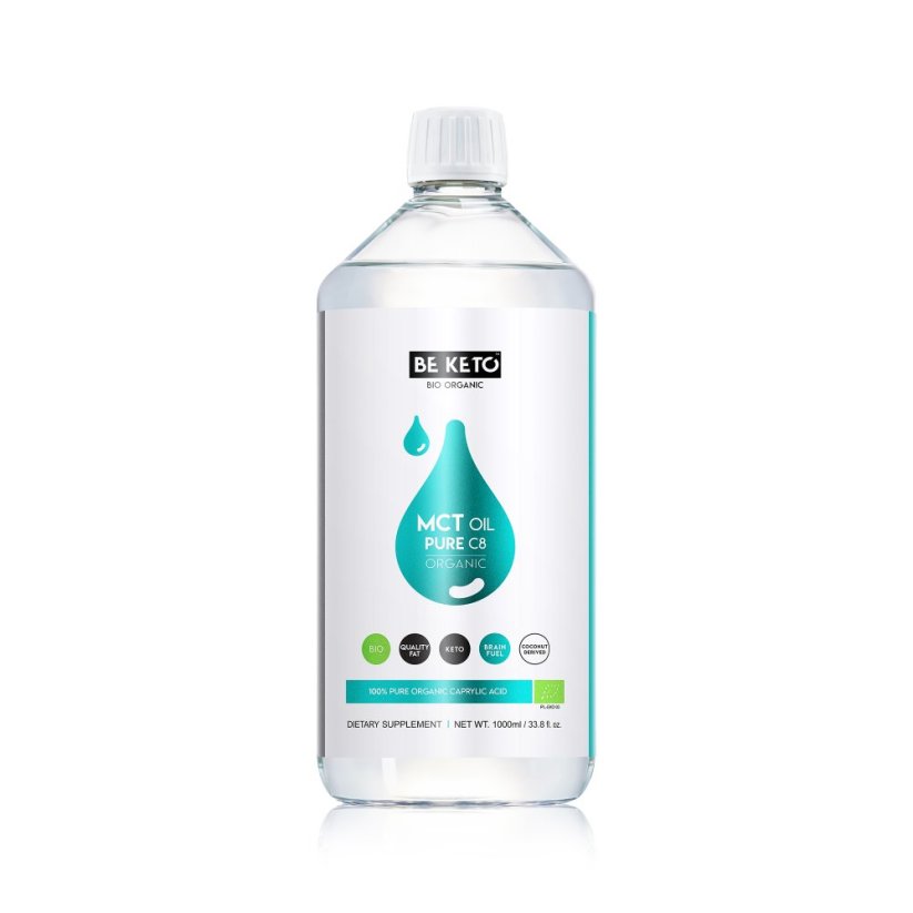Keto MCT olej 100%  C8 1000ml