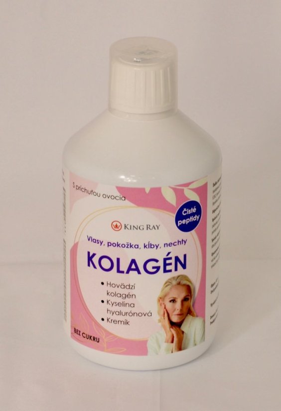 Kingray hovädzí kolagén bez cukru 500ml 10 000mg