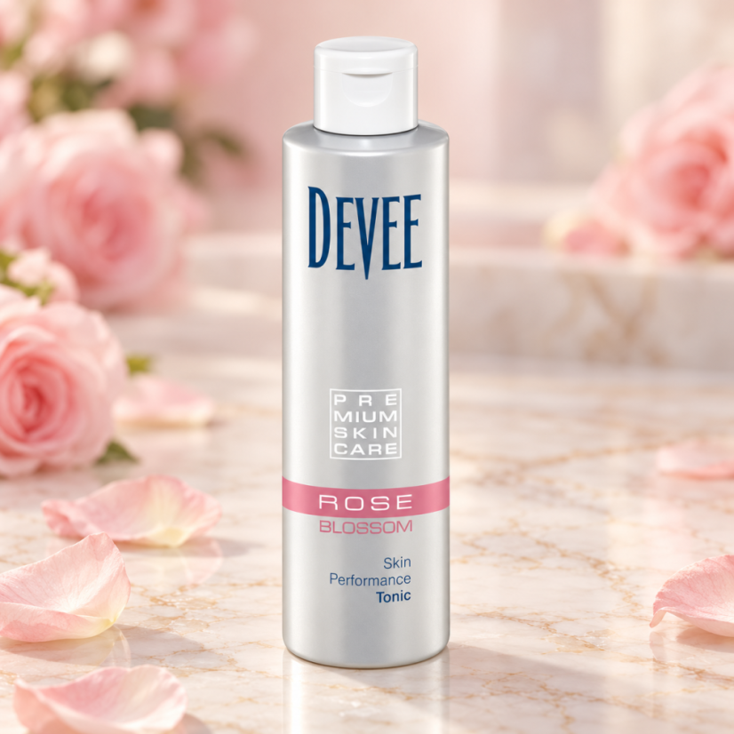 DEVEE Rose Blossom – hydratačné pleťové tonikum, 200 ml
