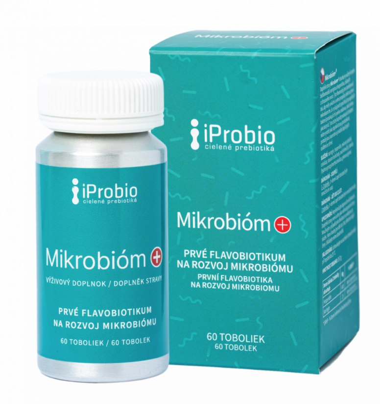 Mikrobiome+® the first targeted flavobiotic (3 variants) - iprobio: 1 monthly package of Mikrobiom+®