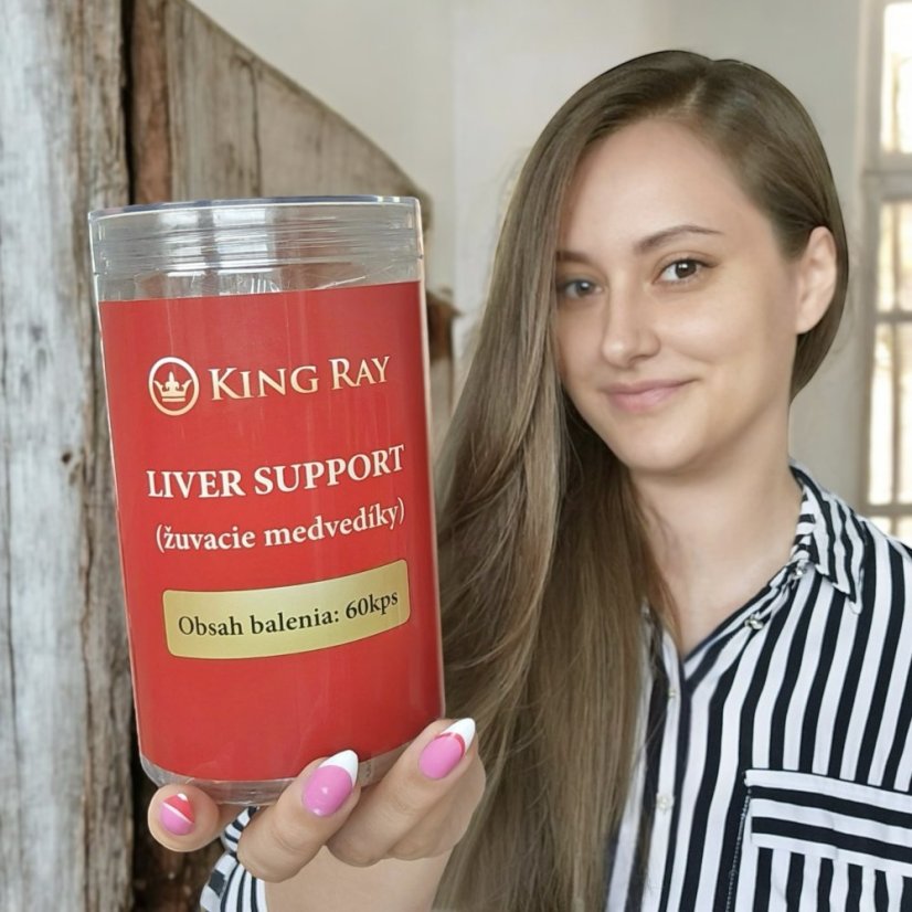 Liver Support Gumové Medvedíky 60kps GUMMIES
