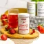 Keto Ketolyte sugar-free electrolytes in strawberry and cherry powder 200g