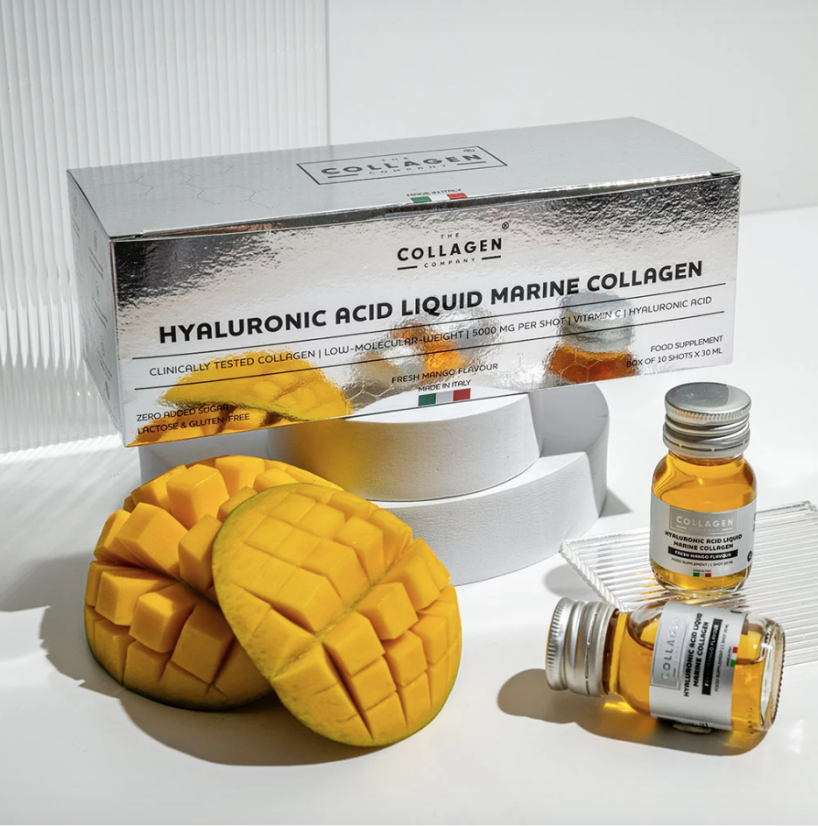 LIQUID MARINE COLLAGEN X POWER HYALURONIC – MANGO FLAVOUR 10x30ml