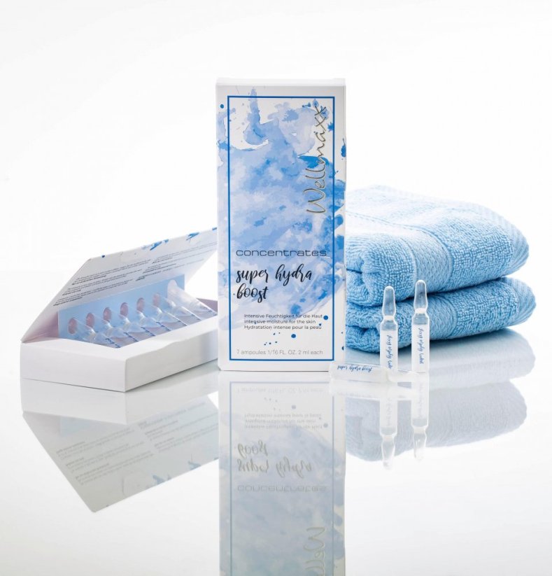 Wellmaxx super Hydra boost koncentrát 7x2ml (+kmeňové bunky)