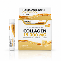 Swedish Gold Collagen 15,000mg bez cukru 25ml x 20shotov 500ml