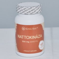 Nattokináza Kingray 300mg x 100kps (anti-trombotický účinok)