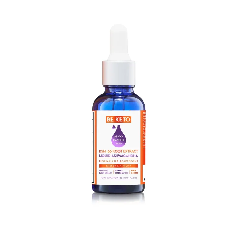 Keto Ashwagandha KSM-66 in Drops – 30ml Keto Ashwagandha KSM-66 in Drops – 30ml
