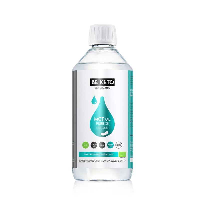 Keto MCT olej 100%  C8 500ml