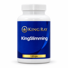 KingSlimming – zelený čaj a L-karnitín, s chrómom pre podporu metabolizmu, 120 kapsúl
