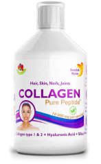 Swedish Nutra Collagen Bovine Pure Peptide hovädzí kolagén (10.000mg) 500 ml (2 varianty)