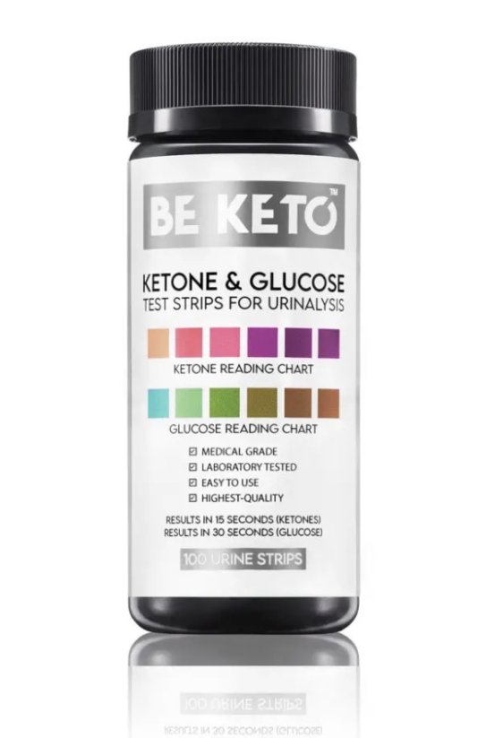 Keto Testovacie pásiky na ketóny (2 varianty)