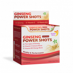 Swedish Nutra Ginseng Power shots 20 pcs in a package