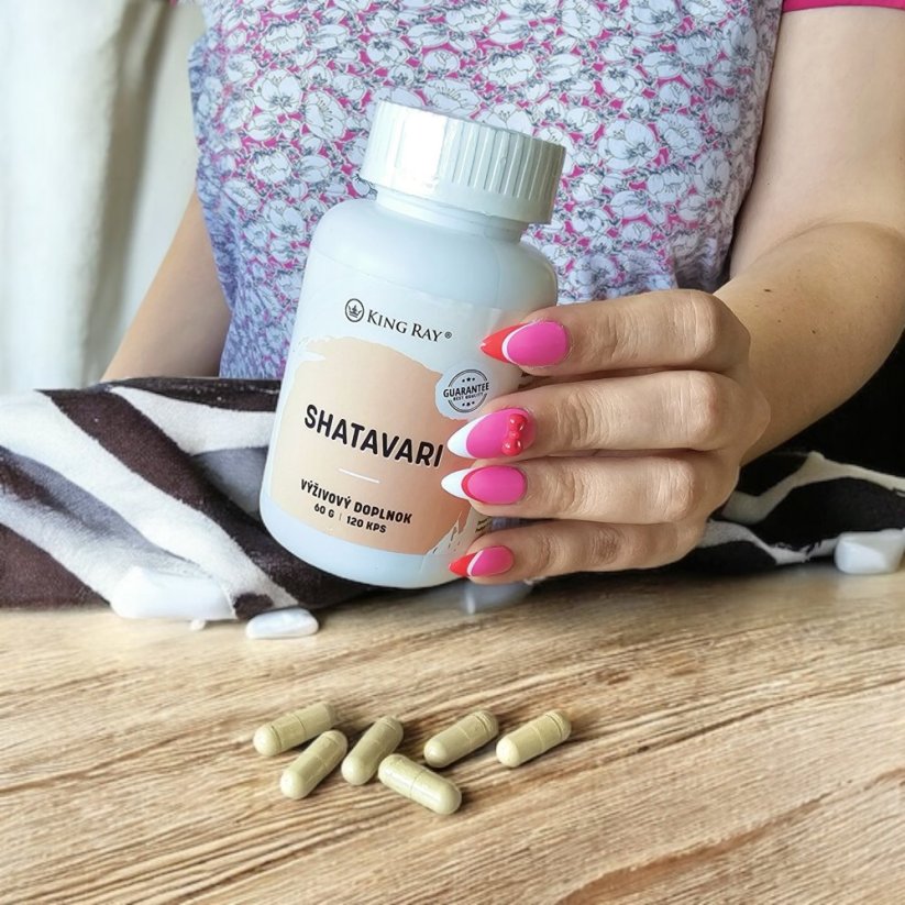 Organic Shatavari 450mg x 120cps extract