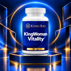 KingWoman Vitality – komplex pro ženy na podporu krásy, imunity a ochrany buněk, 120 kapslí